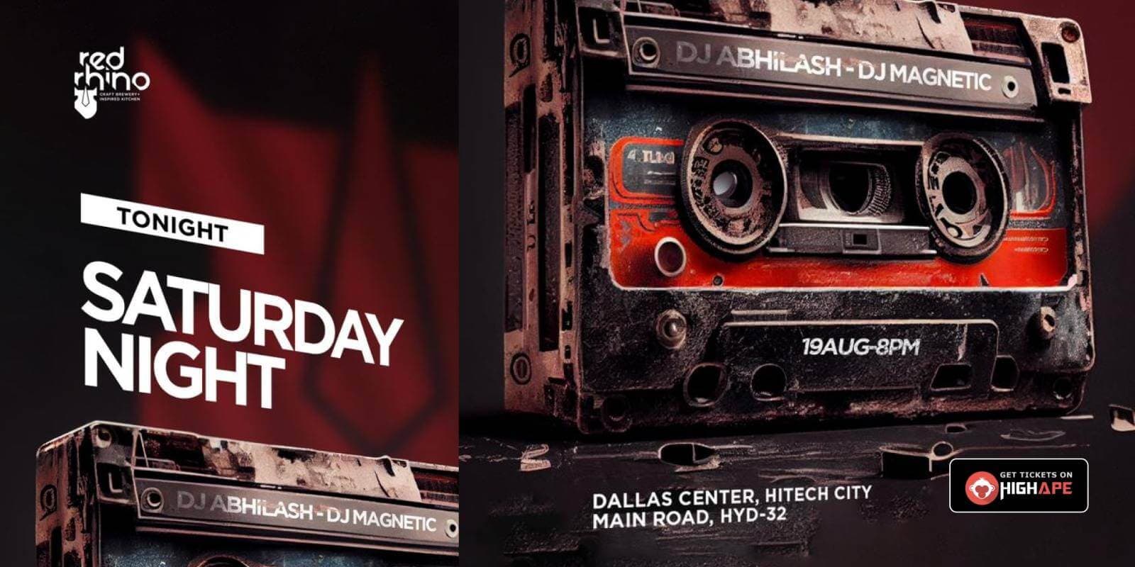 Saturday Night | Red Rhino 