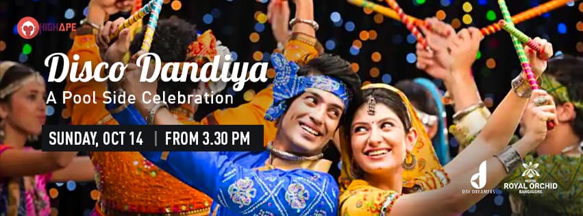 Disco Dandiya - A Pool Side Celebration