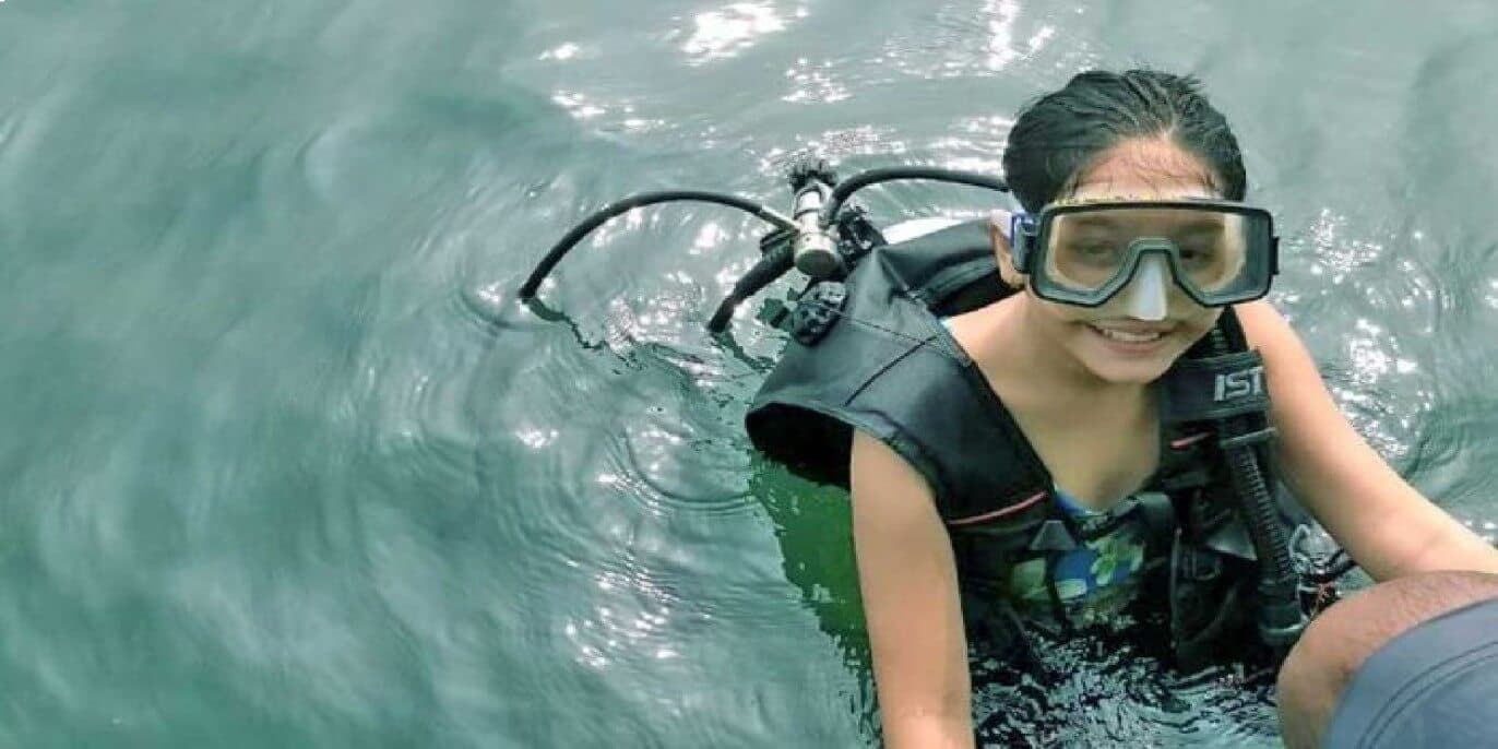 Scuba Diving At Rock Island