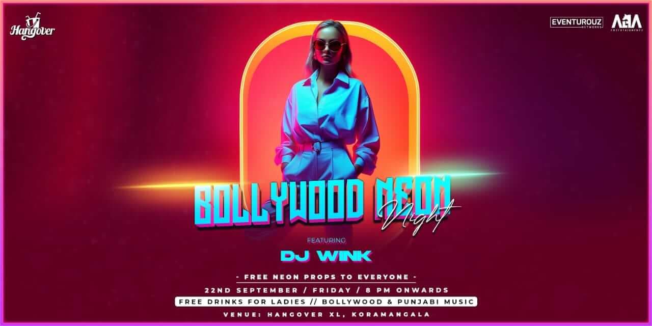 Friday Bollywood Neon Night