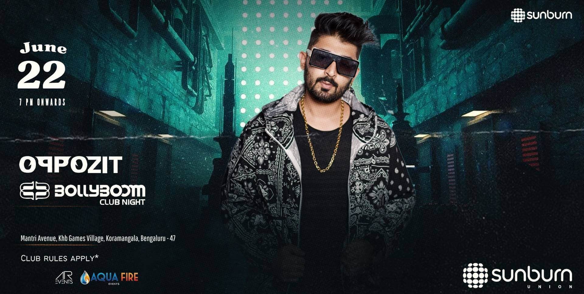 BollyBoom Club Night | Sunburn 