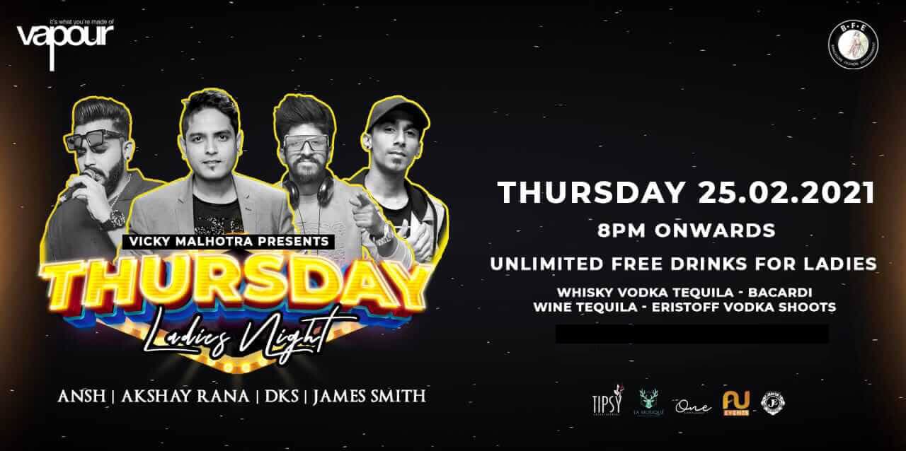 Thursday Ladies NIght