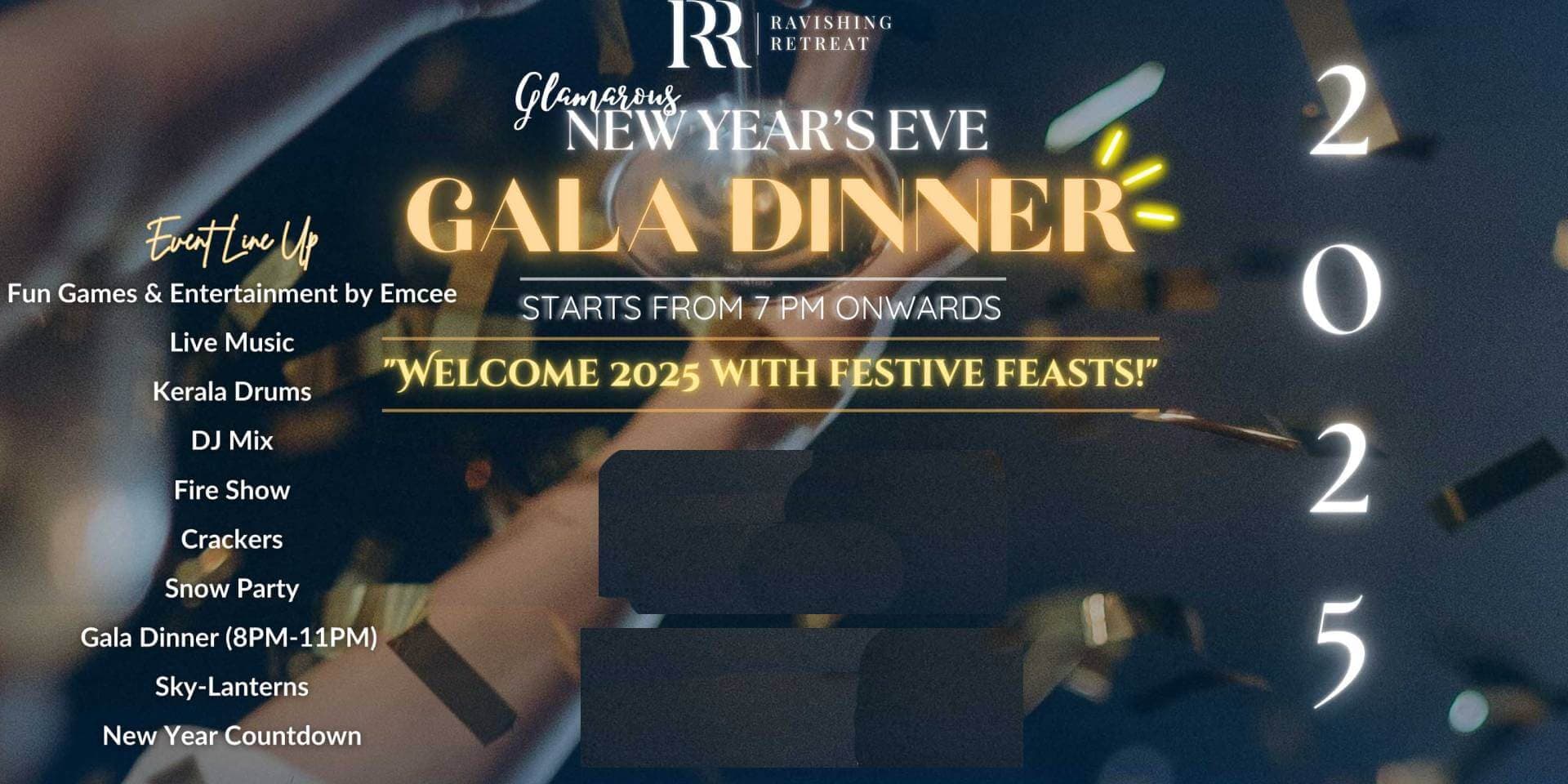 New Years Eve 2025 | Ravishing Retreat