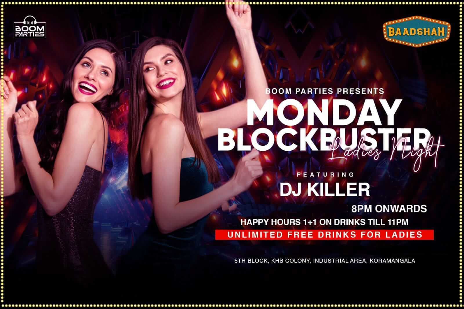 Monday Blockbuster Ladies Night