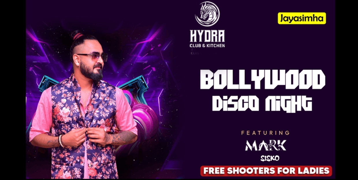 Bollywood Disco Night | Hydra Club And Kitchen