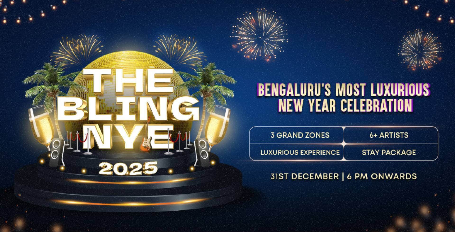 The Bling NYE 2025 | Open Air Ballroom 