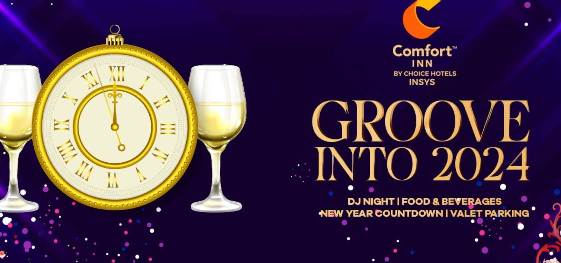 Groove Into 2024 | Poolside New Year Party 