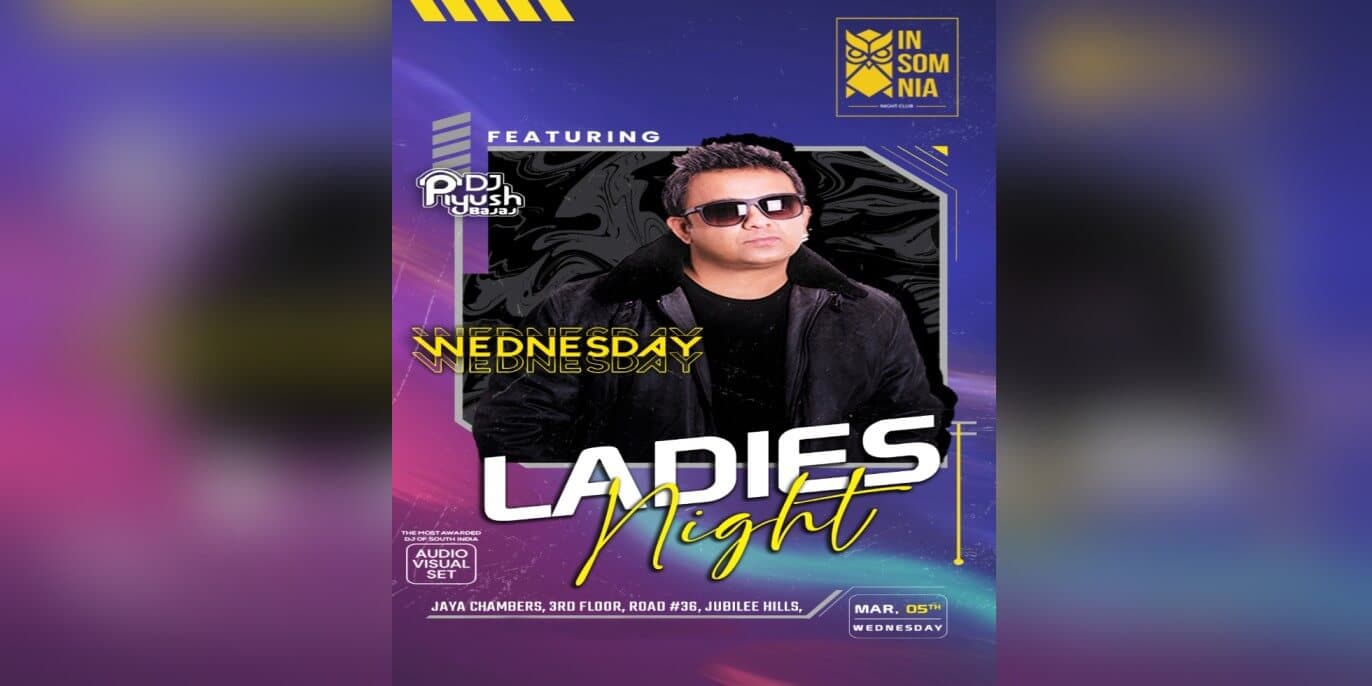 Wednesday Ladies Night | Insomnia 