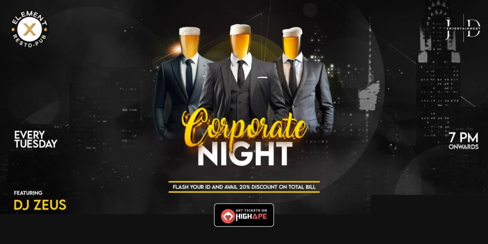 Corporate Night| Elements X