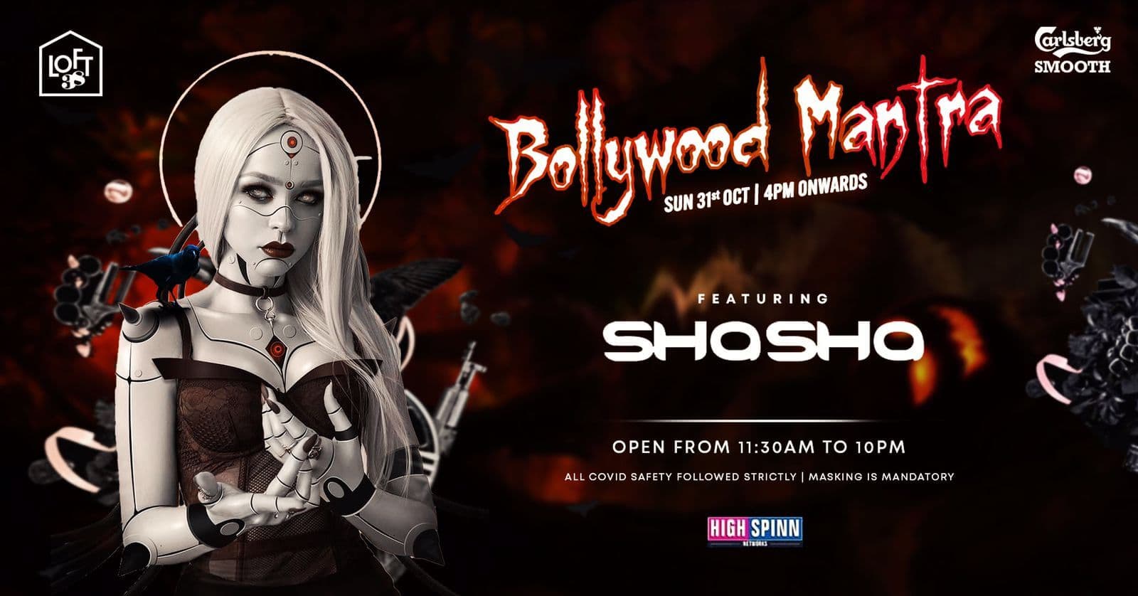 Sunday - Bollywood Mantra Night - Halloween Edition