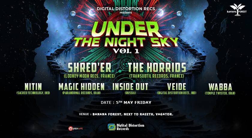 Under The Night Sky Vol 1