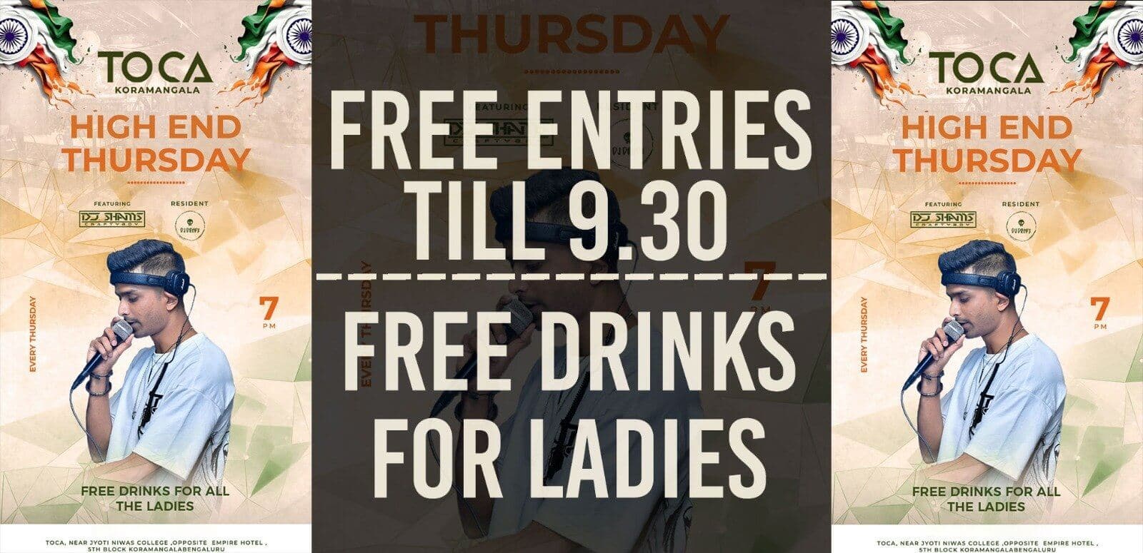 High End Thursday | Toca Kormangala