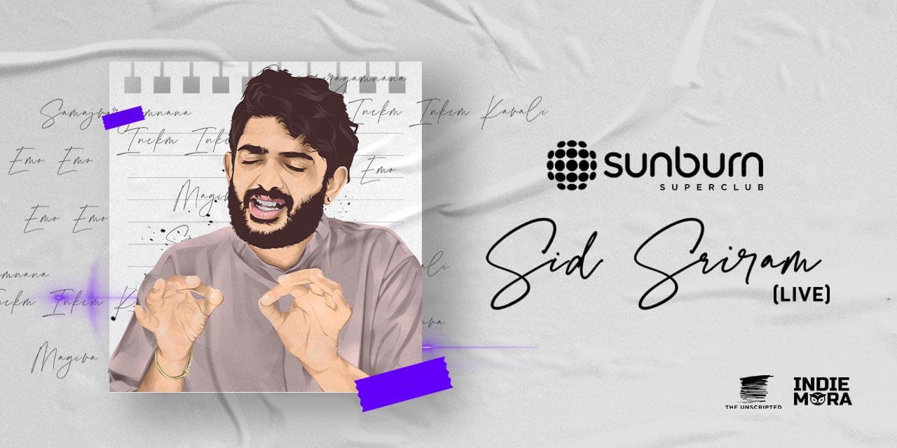 Sid Sriram Live At Sunburn Superclub