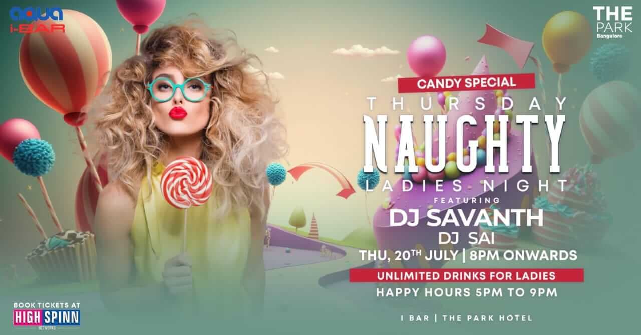 Thursday Naughty Ladies Night | IBAR
