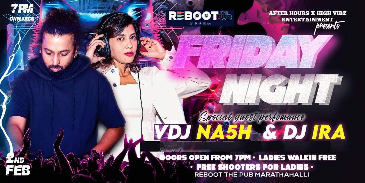 Friday Ladies Night | Reboot The Pub