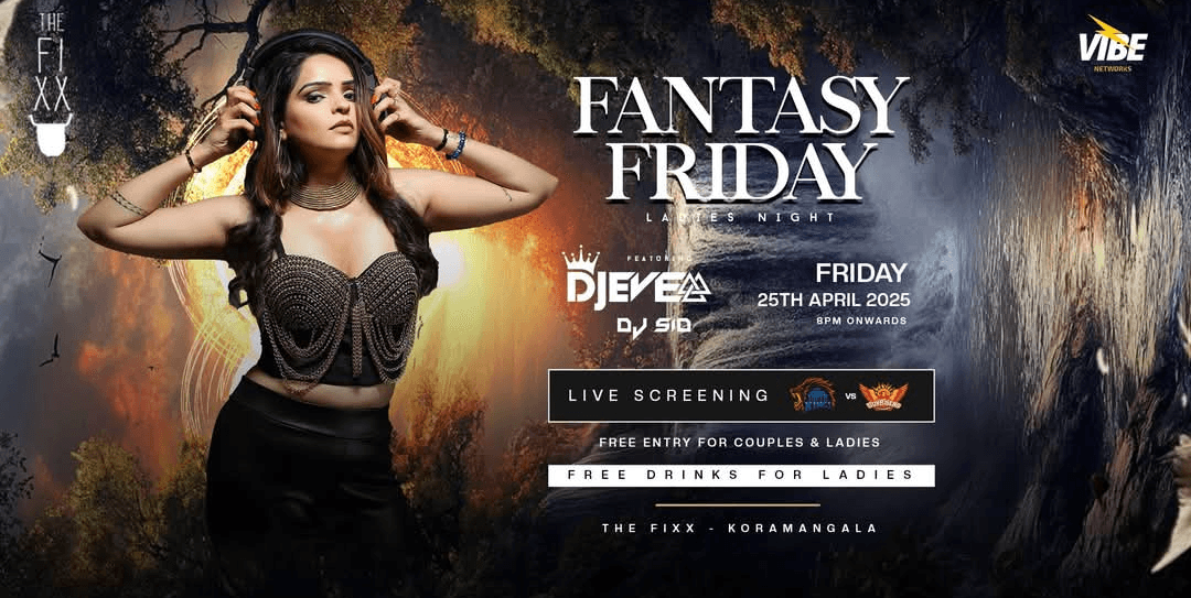Fantasy Friday Ladies Night | The Fixx