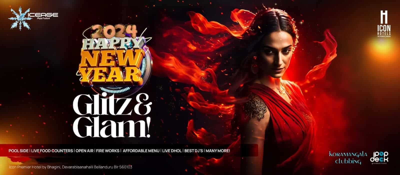 Glitz And Glam New Year Eve 2024 | Icon Premier Hotel