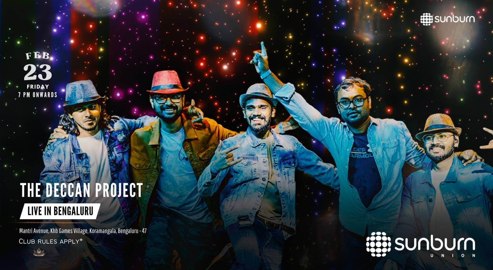 The Deccan Project | Sunburn Union