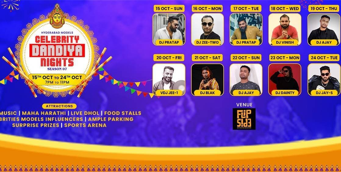 Celebrity Dandiya Nights | Flipside