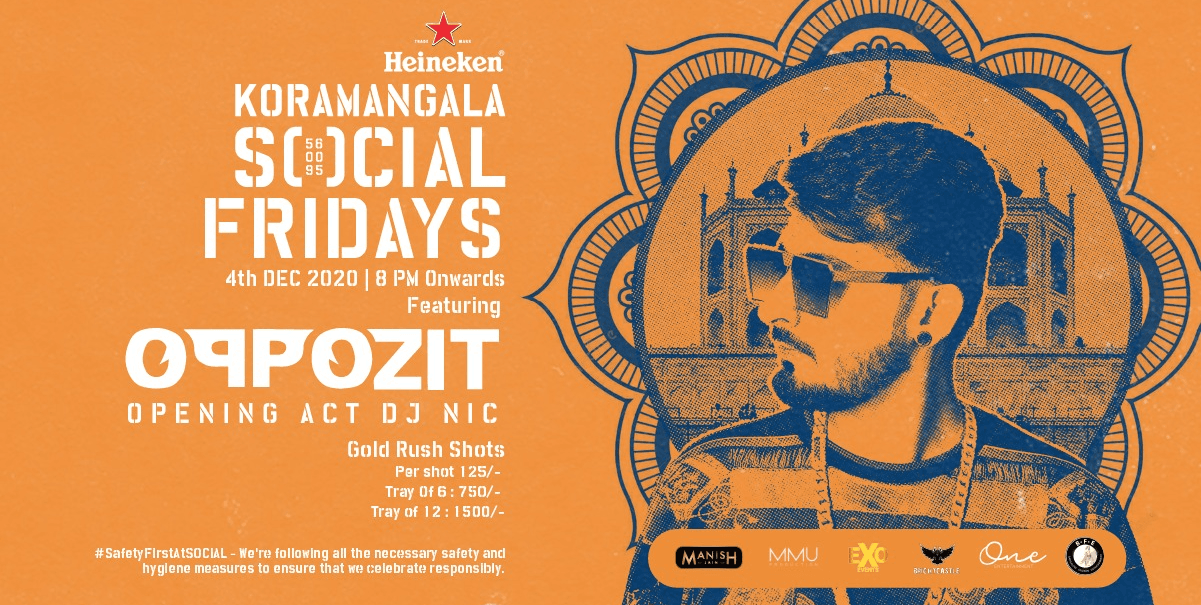 Friday Social With DJ Oppozit
