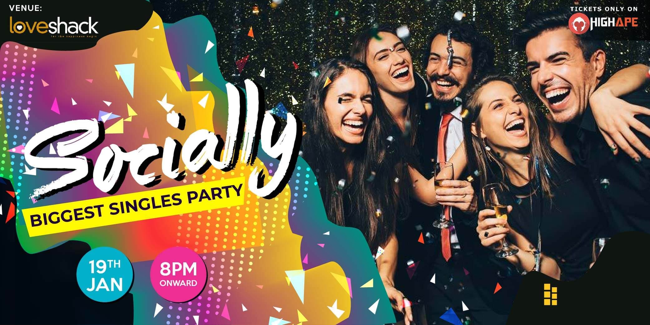 Socially - Dance party for happy singles