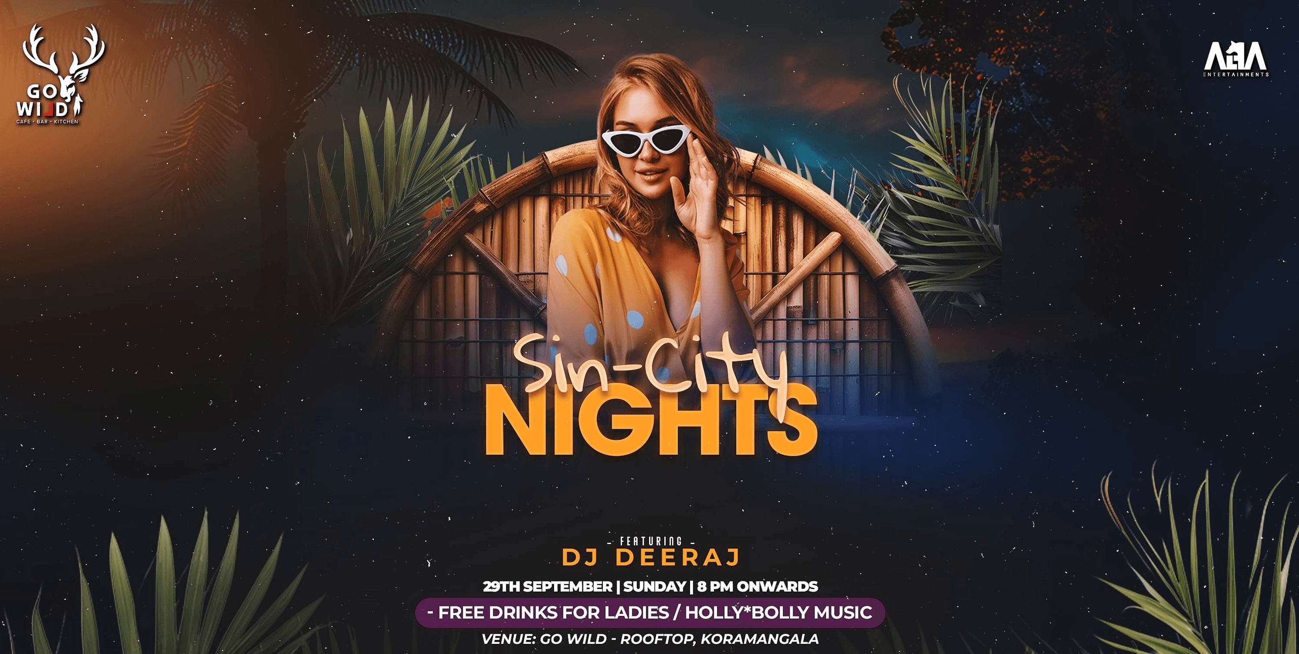 Sin-City Nights | Gowild Rooftop
