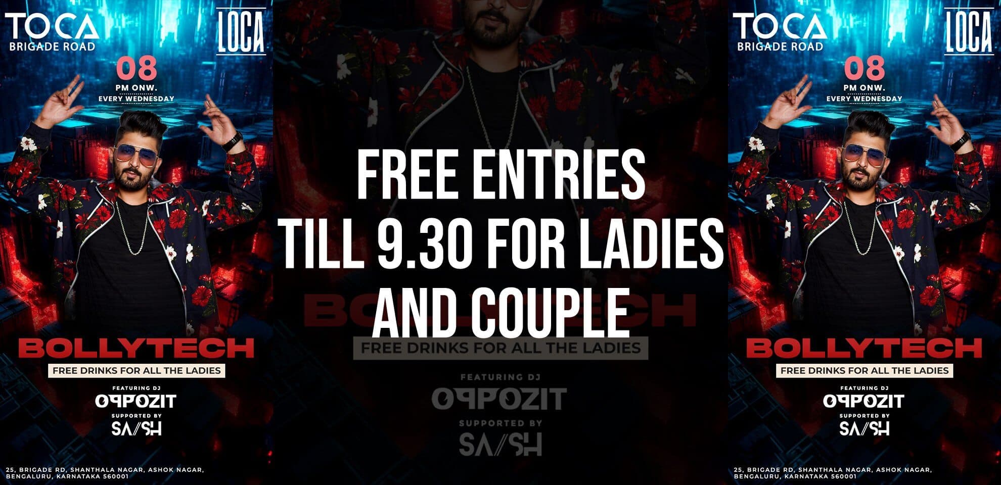 Commercial Bollywood Night | Toca Brigade