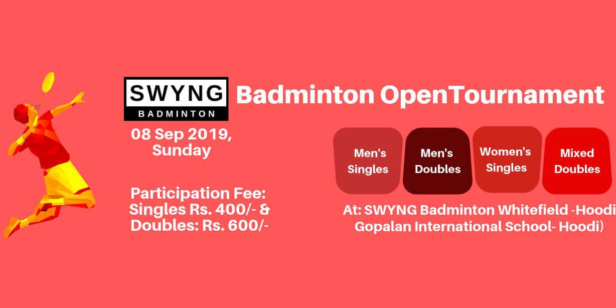 SWYNG Badminton Open Tournament
