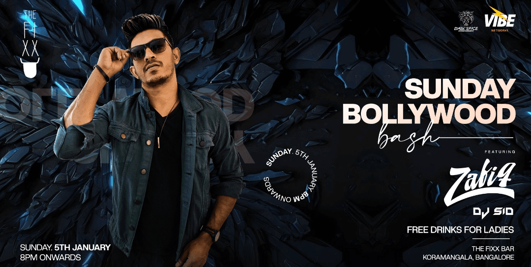 Sunday Bollywood Bash| The Fixx