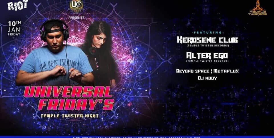 Temple Twister Night With Kerosene CLub,Alter Ego And More