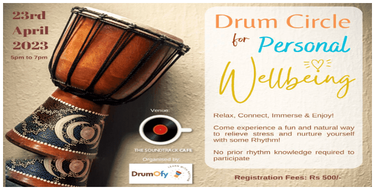 Drum Circle For Personal Wellbeing