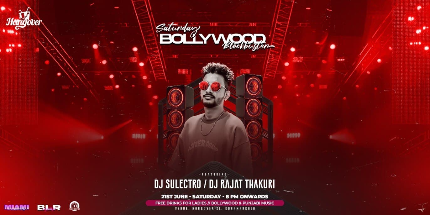 Saturday Bollywood Blockbuster Night 