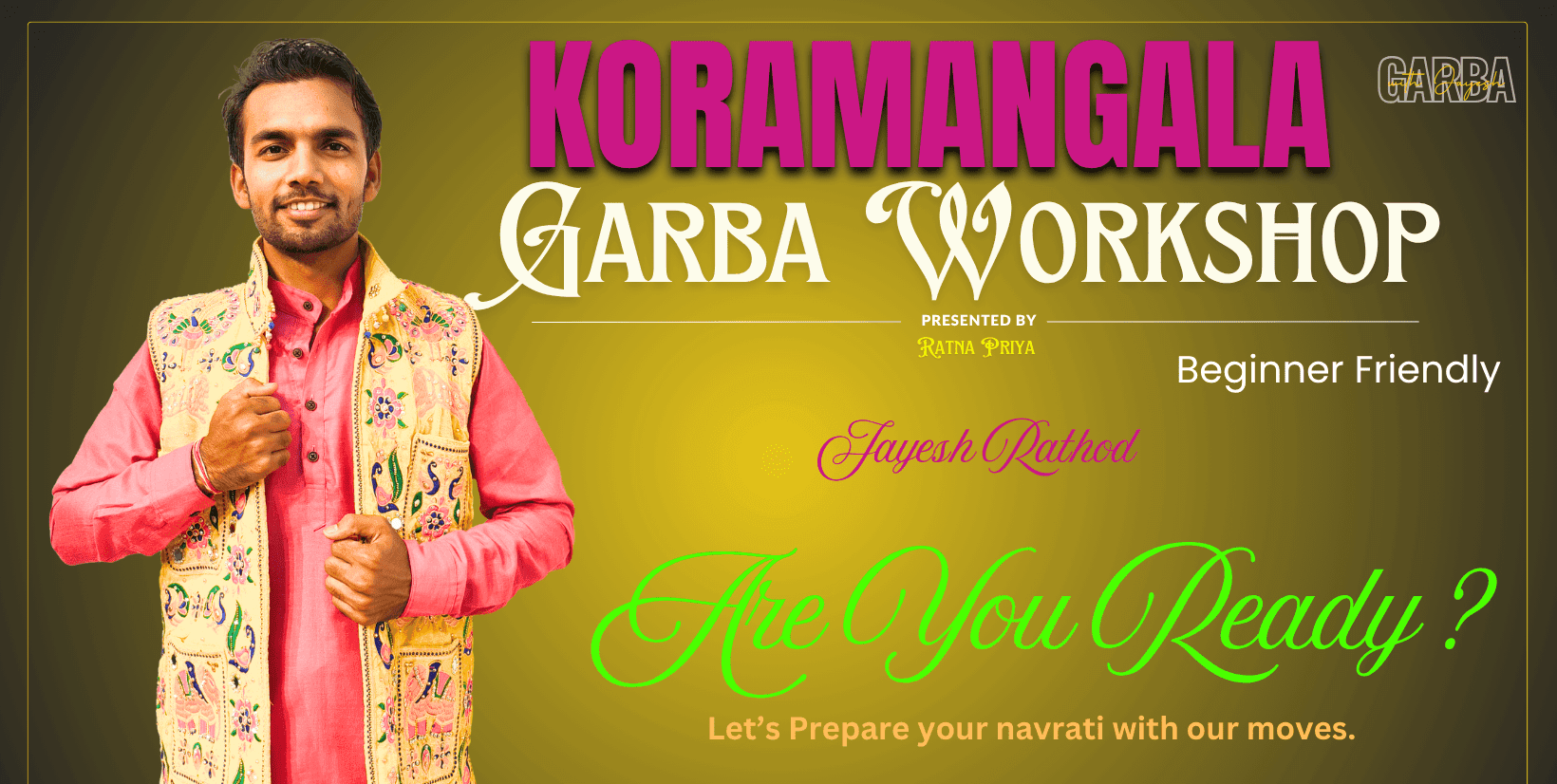 Garba Workshop In Koramangala
