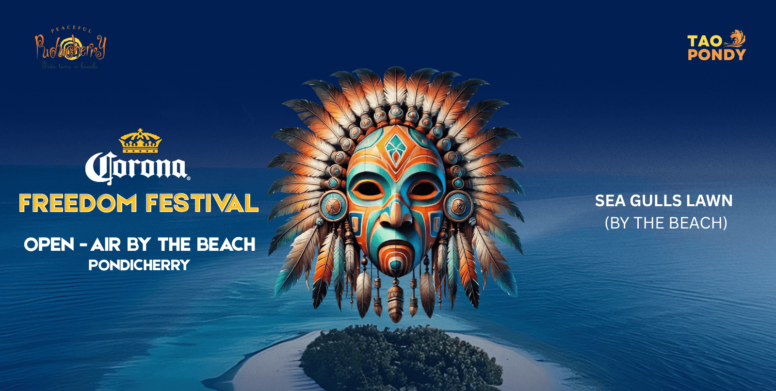 Corona Open Air Freedom Festival By The Beach At Pondicherry