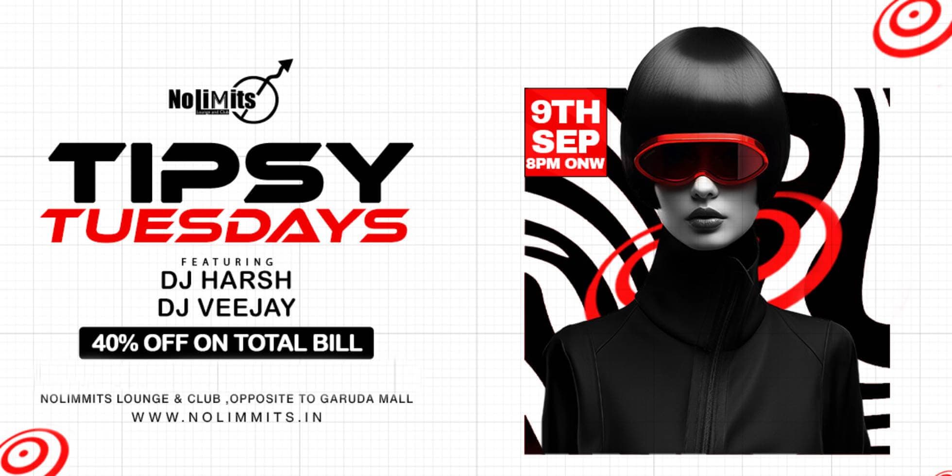 Tipsy Tuesday |  Nolimmits Brigade