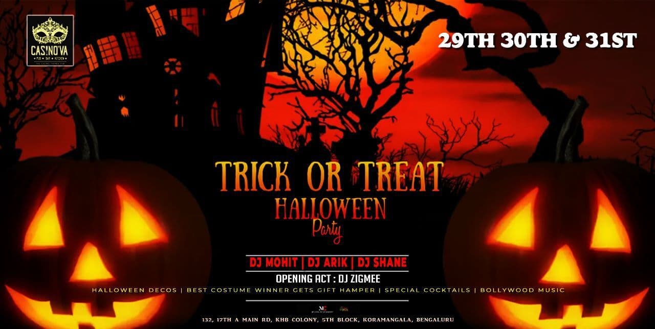Trick Or Treat Halloween Party