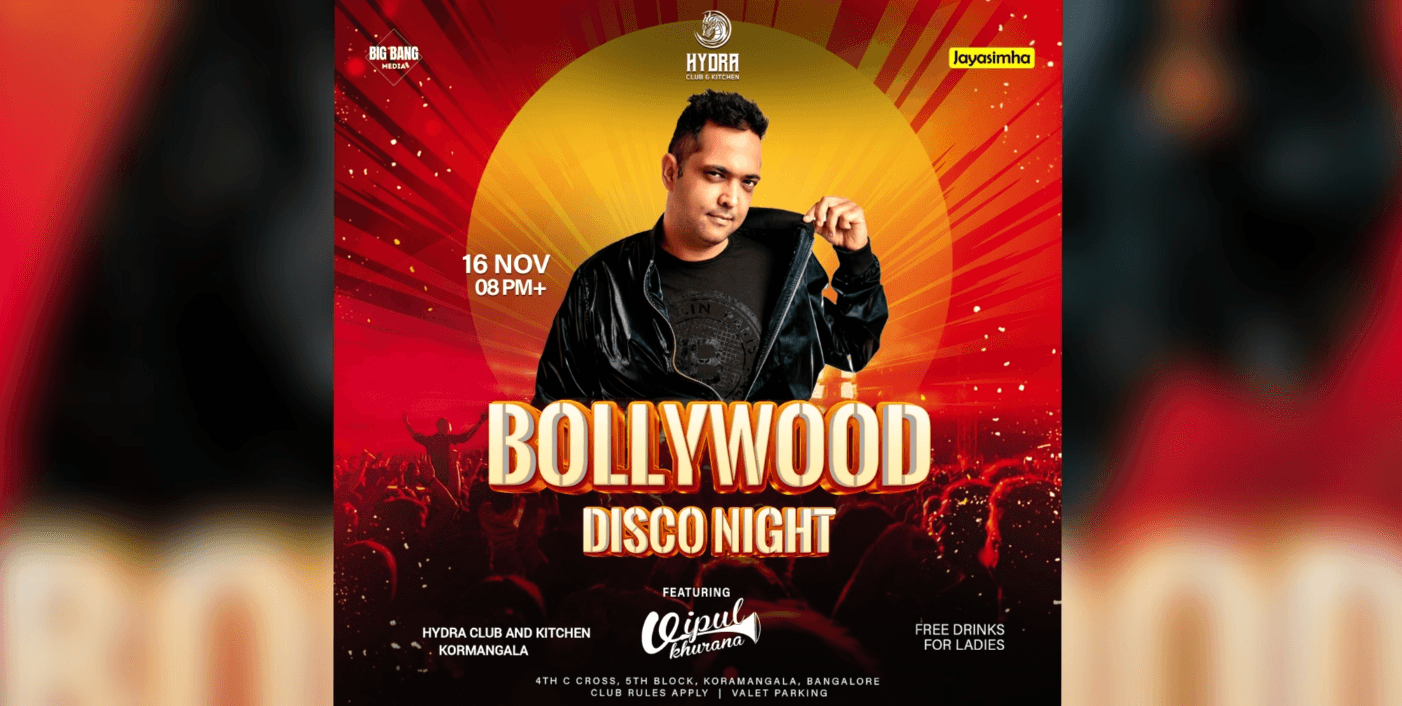 Bollywood Disco Night | Hydra Club And Kitchen