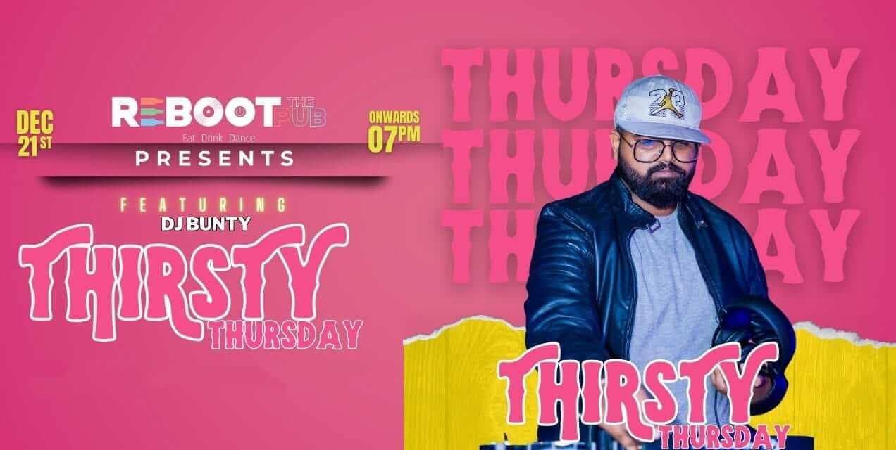 Thirsty Thursday | Reboot The Pub