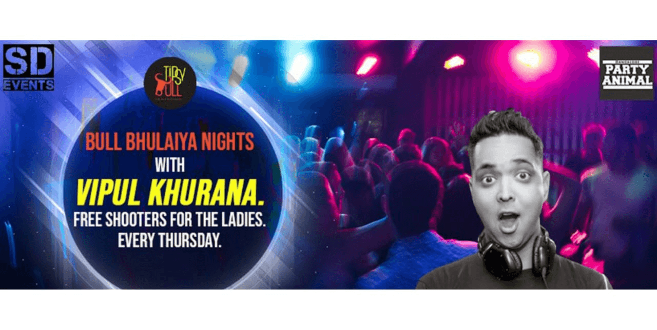 Thursday Let's Party At Tipsy Bull