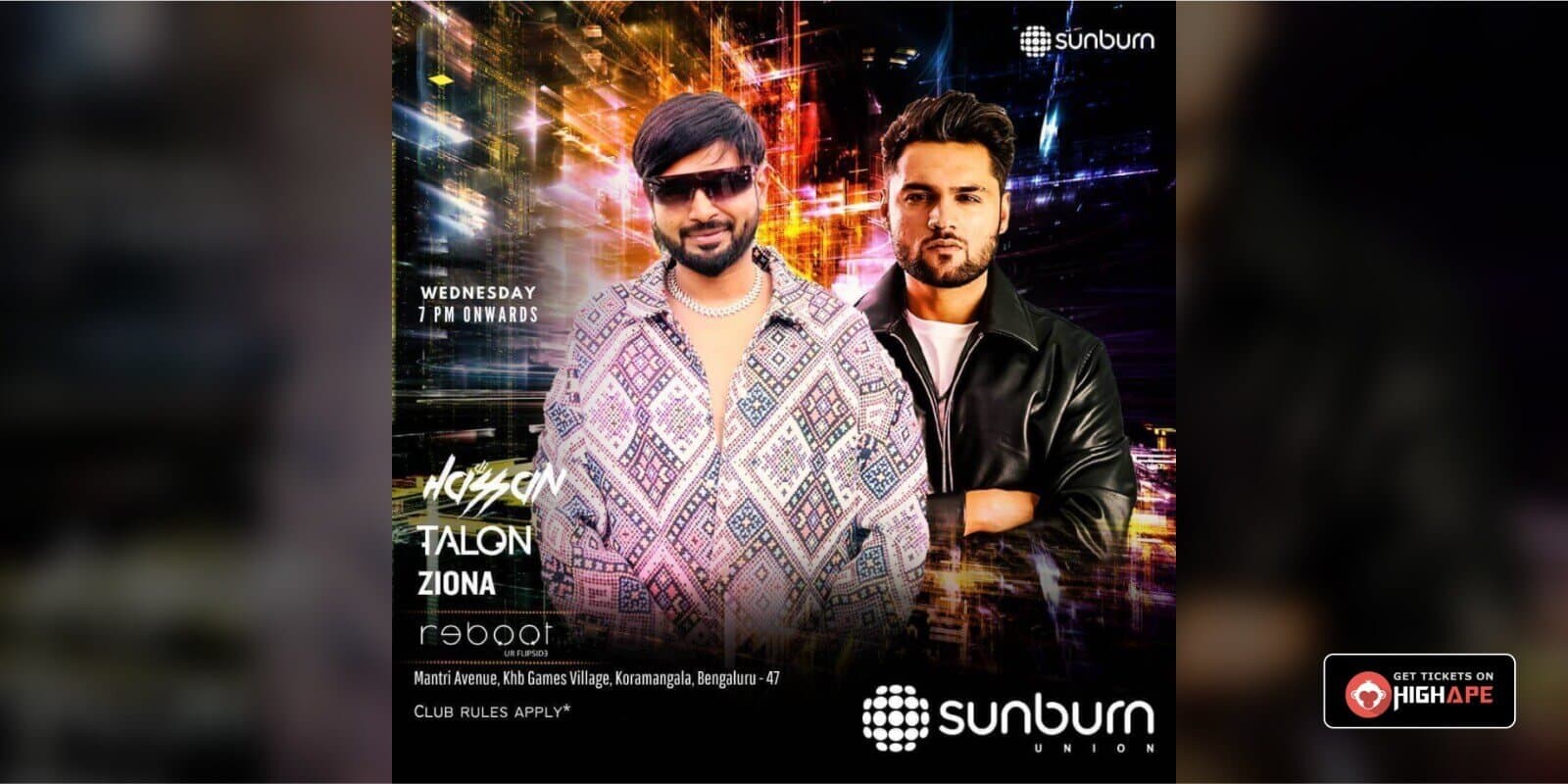 Reboot Wednesday Ladies Night | Sunburn Union