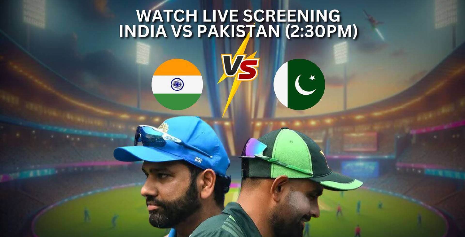 Ind vs Pak Live Screening | Mirror Pub