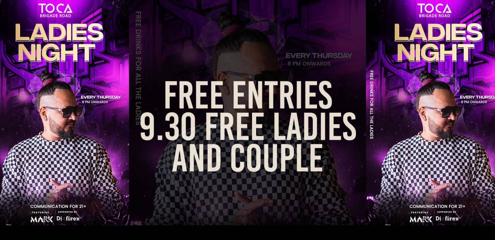 Thursday Ladies Night | Toca Brigade