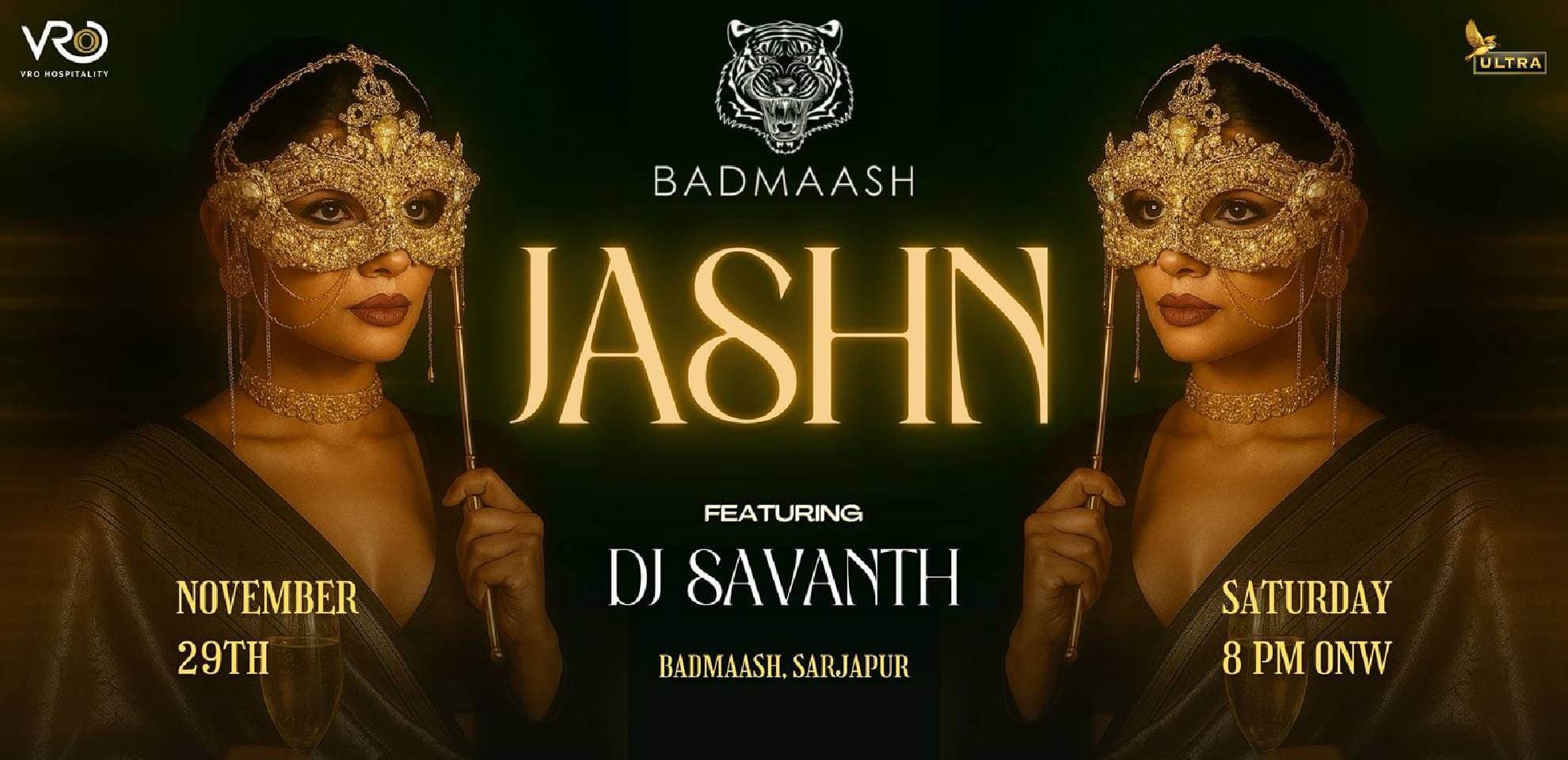 Saturday Jashn Night At Badmaash Sarjapur