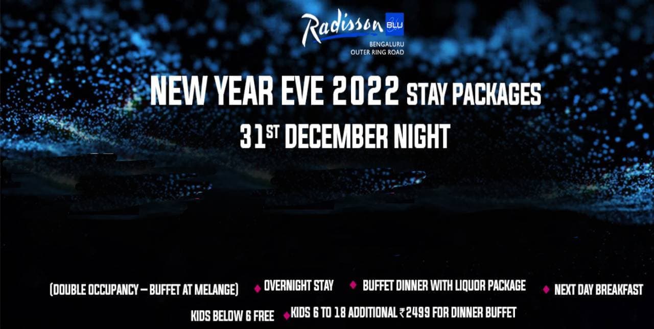 New Year Eve Stay At Radisson Blu ORR