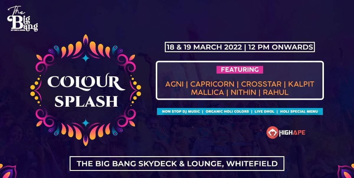 Colour Splash Holi 2022