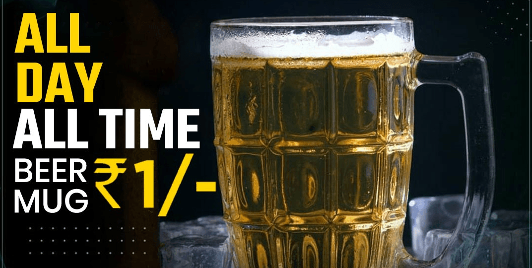 Beer Mug For RS 1/-