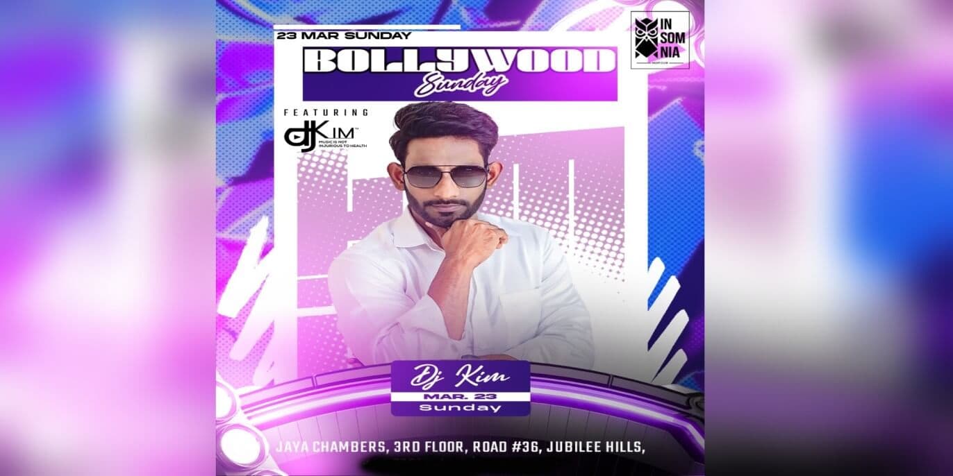 Sunday Bollywood Night Ft DJ Kim