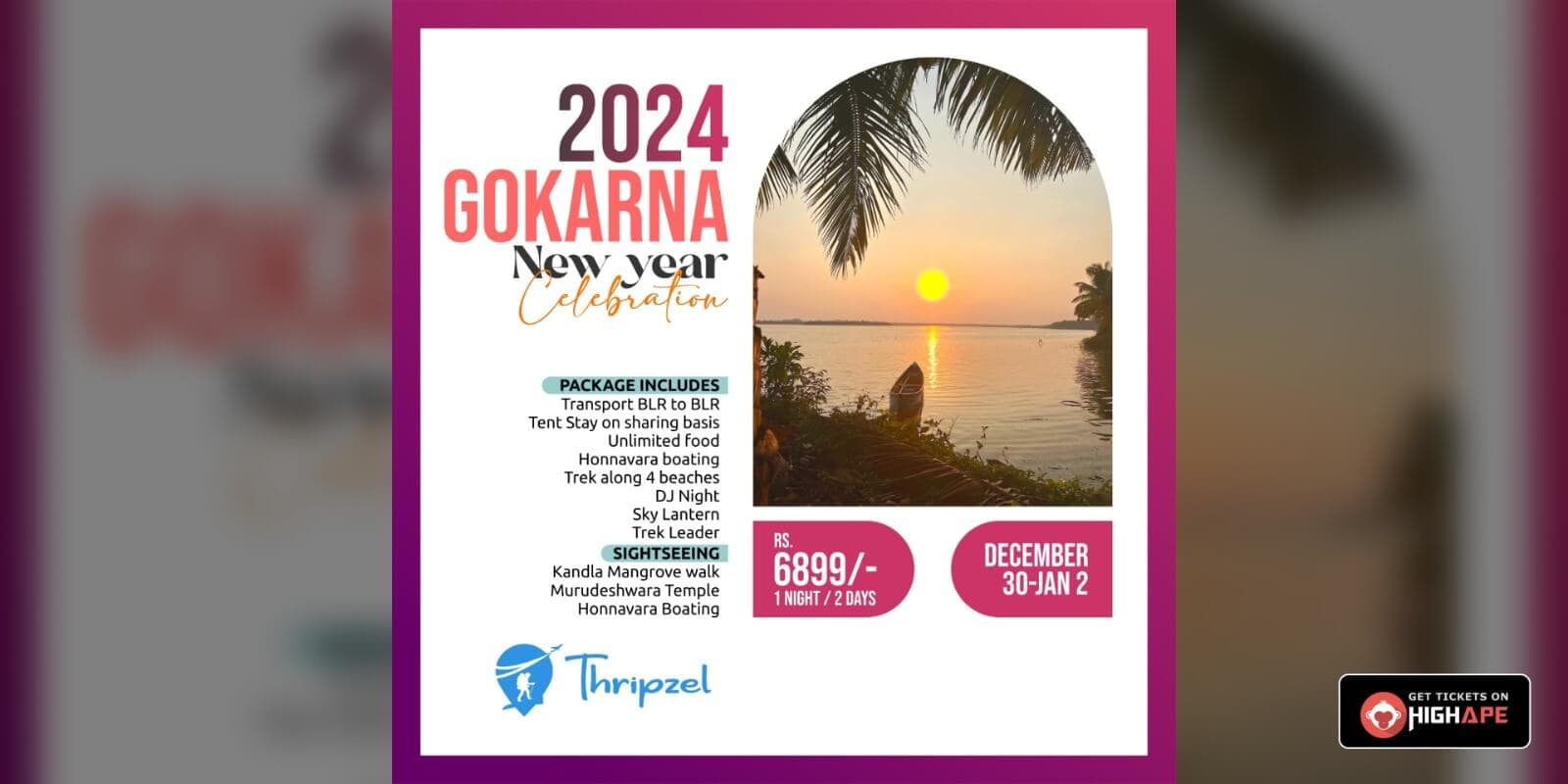 New Year 2024 Gokarna