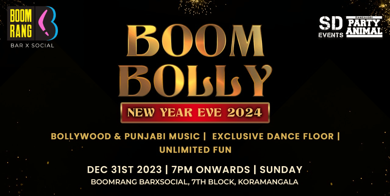 Boom Bolly New Year Eve 2024 | Boomrang 