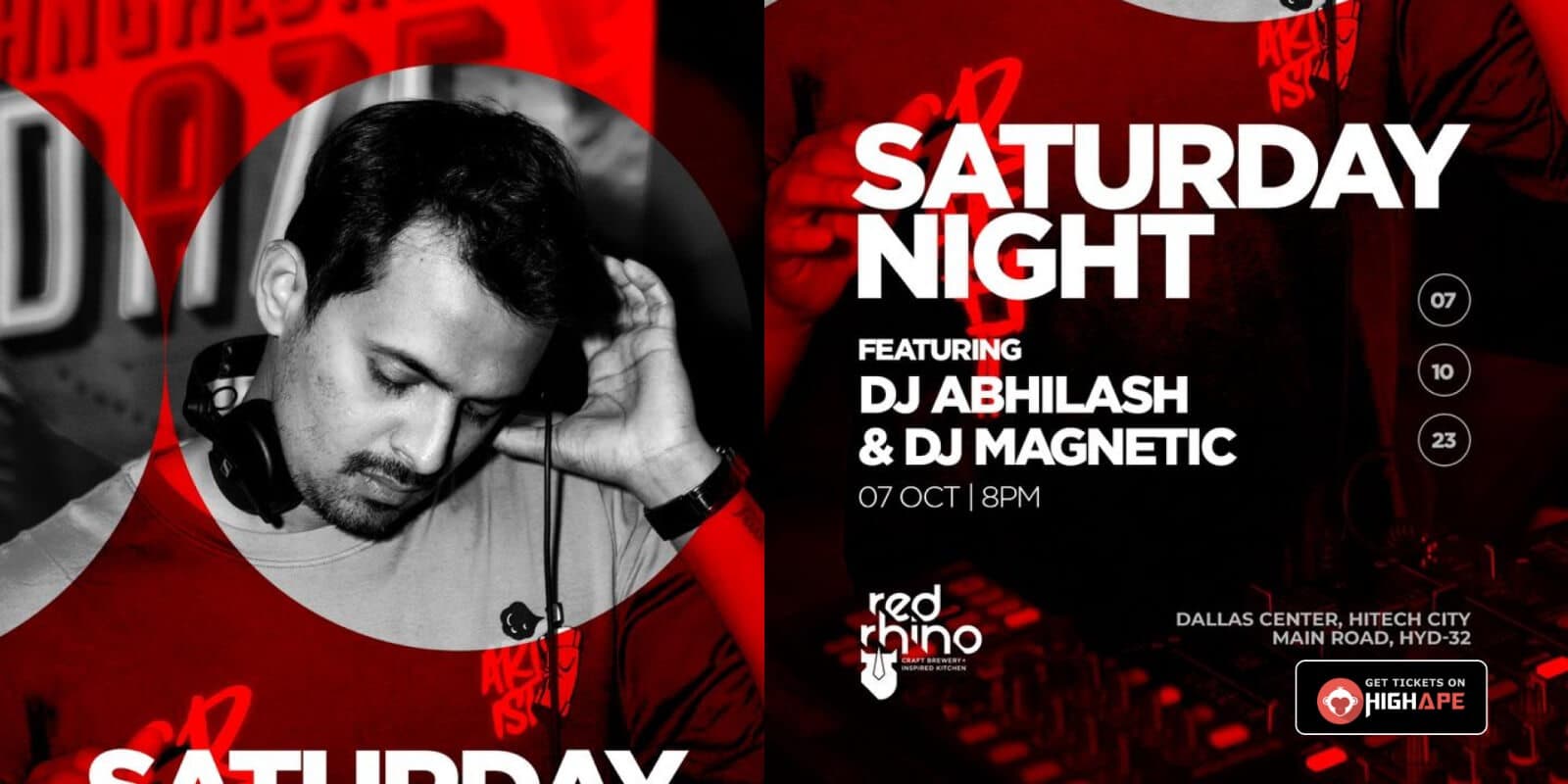 Saturday Night | Red Rhino 